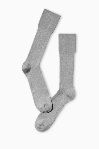 Mid-length Socks in Cotton