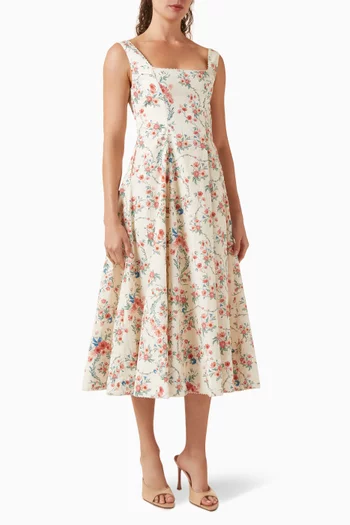 فستان بيستيلو موسكيتا قطن بوبلين