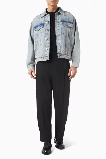 بنطال بدلة في 2 بقصة ساق واسعة