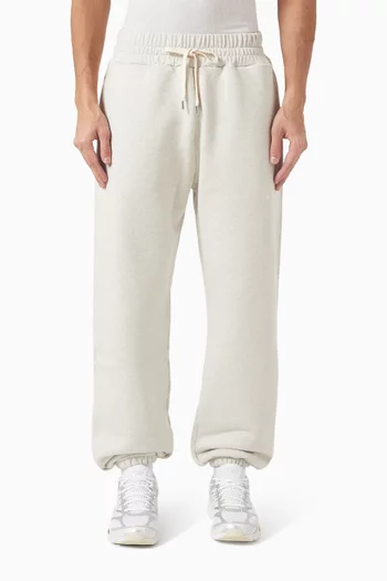 800 GSM Superweight Cuffed Jogging Pants in Cotton