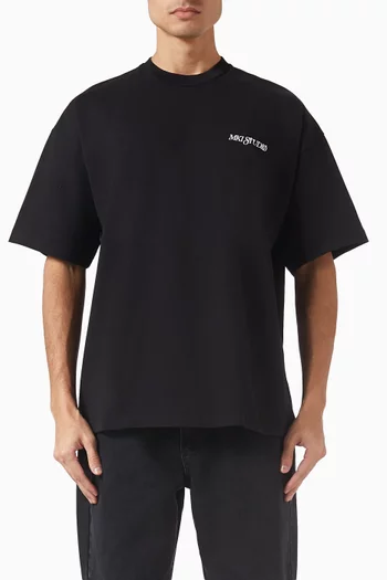 Script T‑shirt in Cotton