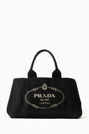 2000s Canapa Logo Tote Bag in Canvas