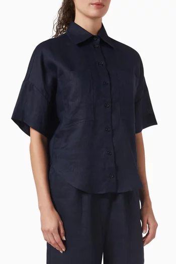 Leiden Shirt in Linen