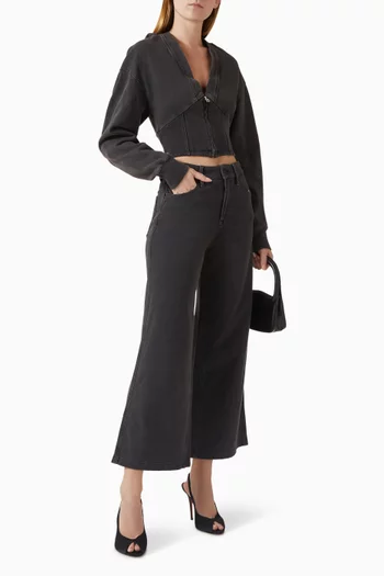 كنزة جينيوس بغطاء رأس وسحّاب