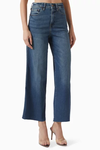 Good Skate Cropped Jeans in Denim