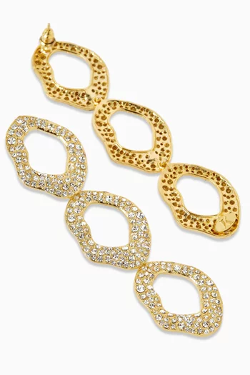 B.O Nala Drop Earrings in 24kt Gold-plated Metal