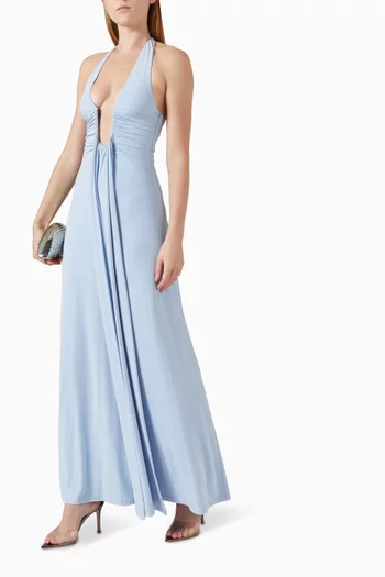 فستان جينيفر طويل كوبرو