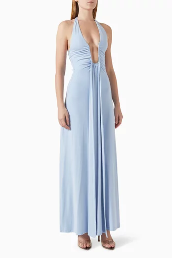 فستان جينيفر طويل كوبرو