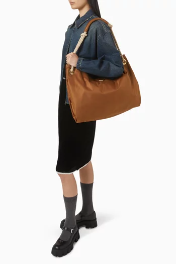 حقيبة كتف مارينر كبيرة نايلون معاد تدويره