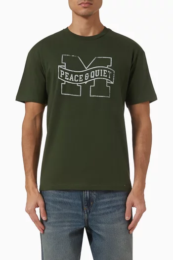 Banner T-shirt in Cotton