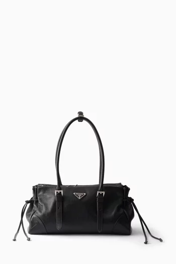 Medium Prada Bonnie Tote Bag in Leather