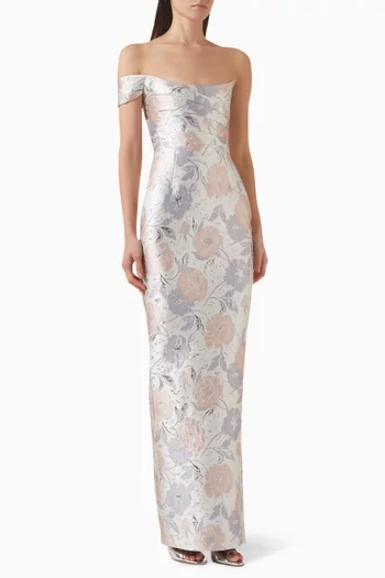 Jackson Gown in Brocade