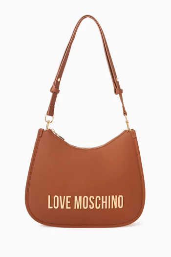 Bold Love Shoulder Bag in Faux Leather