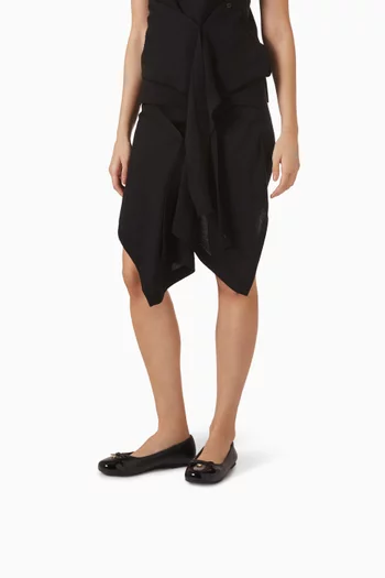 Ballet love Flats in Soft Leather