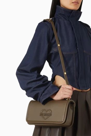 حقيبة صغيرة بيد علوية جلد صناعي