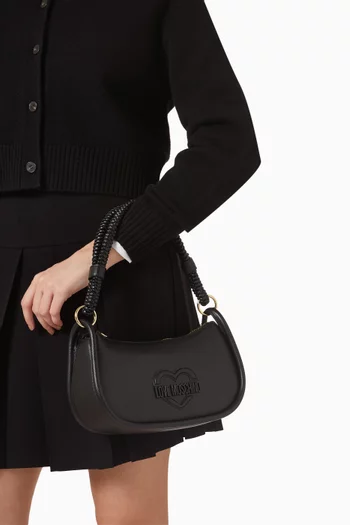 حقيبة كتف صغيرة جلد صناعي