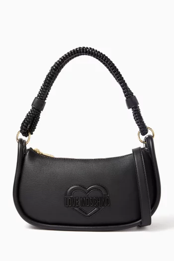 حقيبة كتف صغيرة جلد صناعي