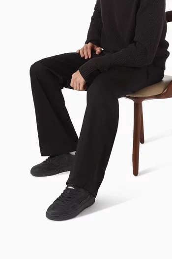 Dice Patchwork Sneakers in Suede