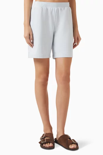 Elastic-waist Shorts