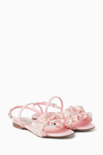Ruffled Sandals