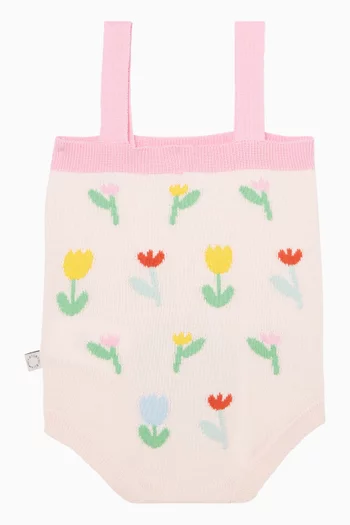 رومبر منسوج بنقشة توليب