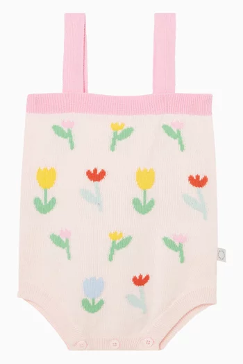 رومبر منسوج بنقشة توليب