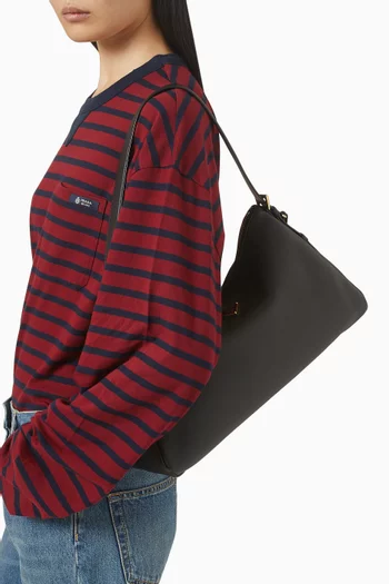 حقيبة كتف آيمي كبيرة جلد