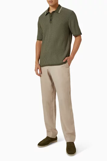 تي شيرت بولو بياقة جوني قطن