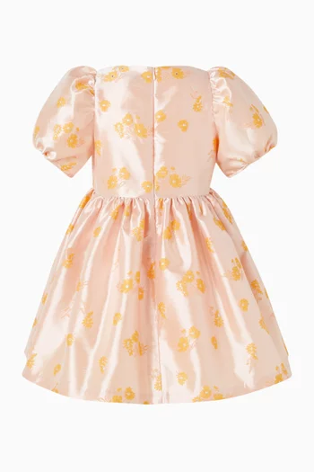 Puff Sleeve Bodice Dress