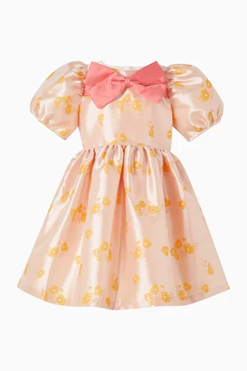 Puff Sleeve Bodice Dress