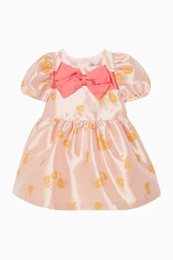 Puff Sleeve Bodice Dress & Bloomers