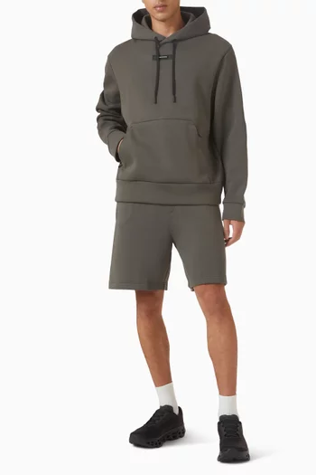 Focus Tech Hoodie in Cotton-blend