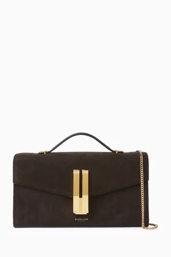 The Vancouver Clutch Bag in Suede