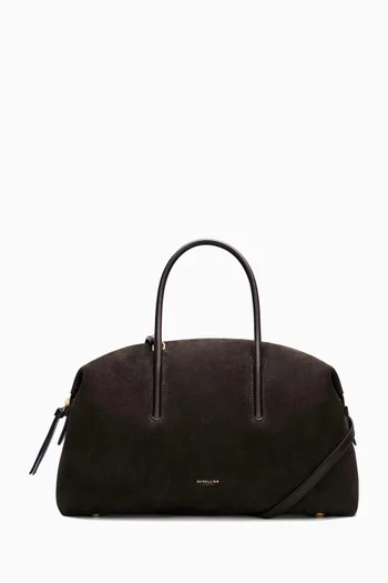 The Midi Stockholm tote Bag in Suede