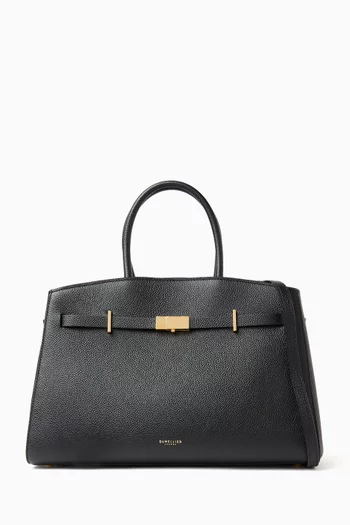 The Mini Hudson Tote Bag in Leather