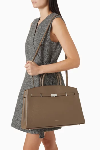 The Hudson Bag in Grained Leather