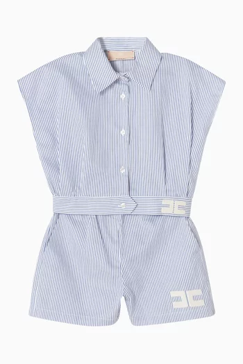 قميص بولو بأكمام منفوخة