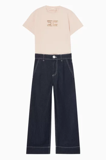 تي شيرت بشعار الماركة