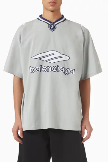 3B Football V-neck T-shirt in Dry Jersey