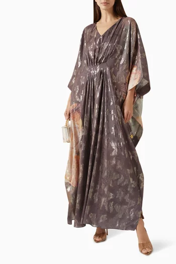 Printed Farasha in Silk