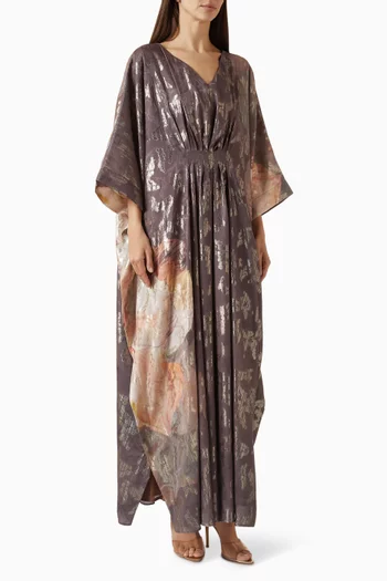 Printed Farasha in Silk