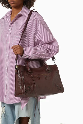 Medium Le City Bag in Arena Lambskin