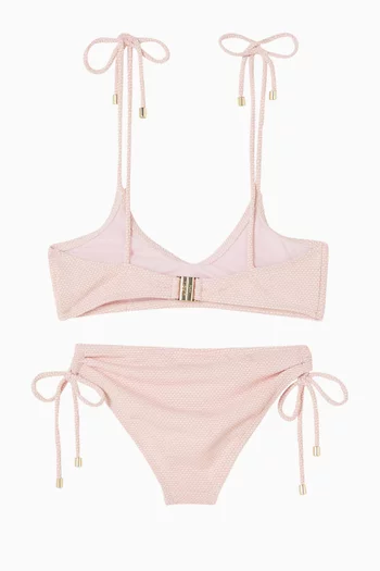 Bahamas Two-piece Lurex Swimsuit