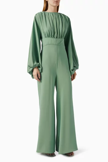 Courtny Gathered Jumpsuit