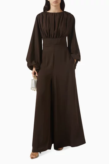 Courtny Gathered Jumpsuit