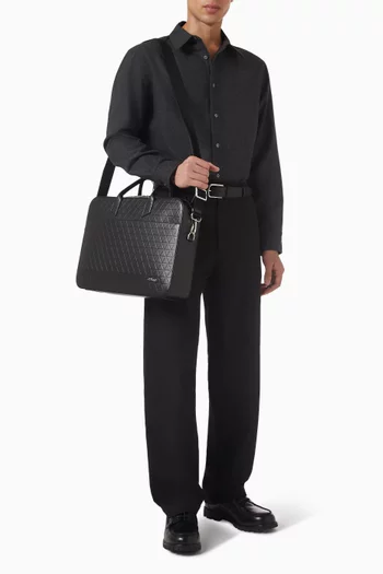 حافظة أوراق بنقشة فاير هيد جلد