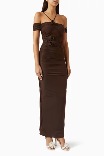 Abisso Off-shoulder Dress