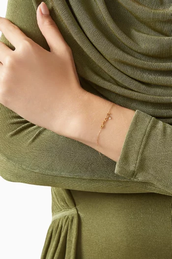 Amour Diamond Bracelet in 18kt Gold