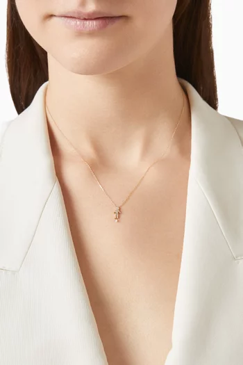 Selene Boy Diamond Necklace in 18kt Gold