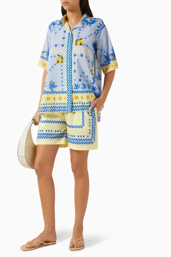 طقم انديغو بتصميم متناسق